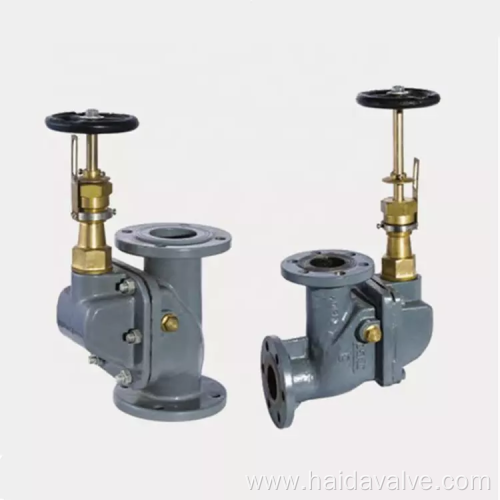 storm valve in ship sea valve device